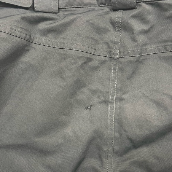 MARMOT Snow Pants Mens Large Size Black Ski Nylon Shell Cargo Pocket - Picture 5 of 5